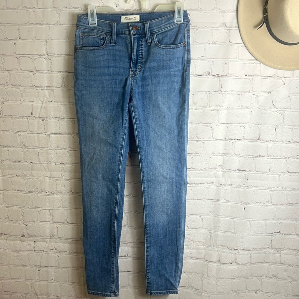 MADEWELL MID-RISE SKINNY JEANS